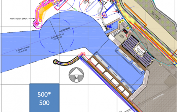 Hazira Port Construction, India